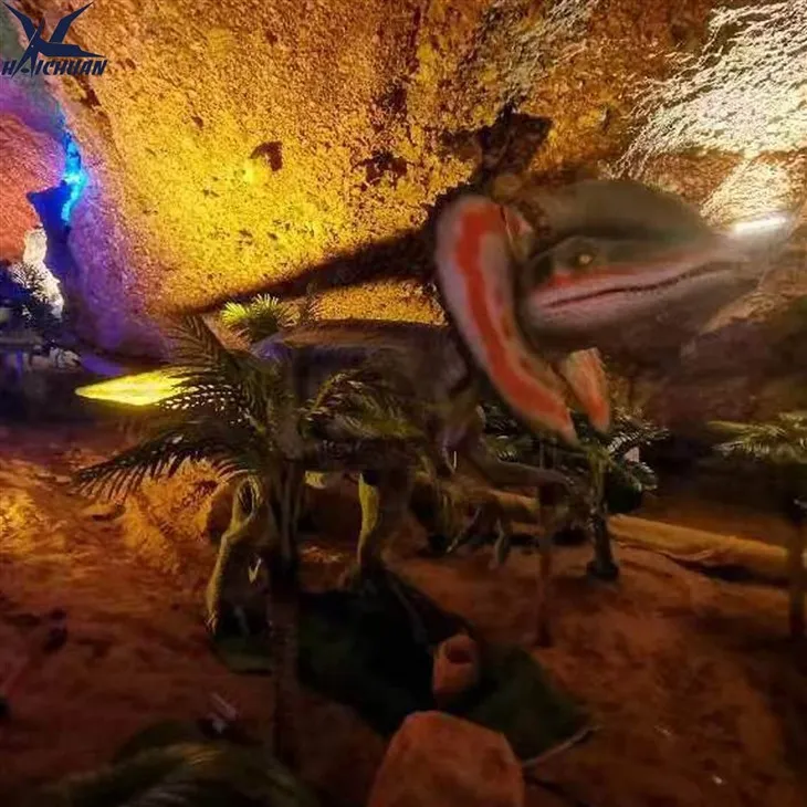 Dinosaurs in The Cave